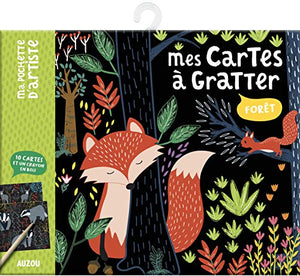 Mes cartes à gratter - Forêt