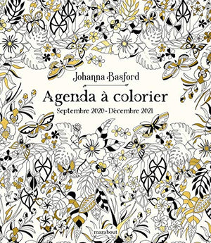 Agenda à colorier 2021 - Johanna Basford