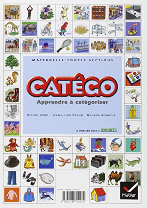 Catégo, maternelle toutes sections : Apprendre à catégoriser