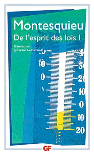 De l'esprit des lois