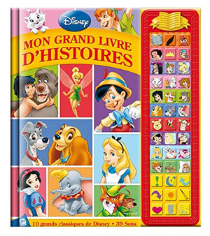 CLASSIQUES DISNEY - MON GRAND LIVRE D'HISTOIRES