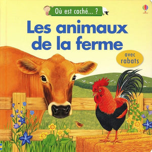 LES ANIMAUX DE LA FERME - OU EST CACHE... ? - AVEC RABATS