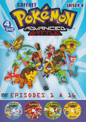 [Coffret Saison 8] Pokemon Advanced Battle 4 DVD (E 01 - 16)