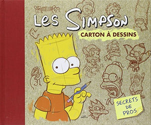 Les Simpson. Carton à dessins