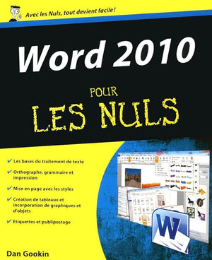 Word 2010 pour les Nuls