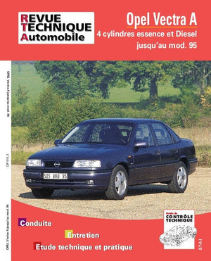 Revue Technique Automobile Opel Vectra I - A - 1988 à 1995