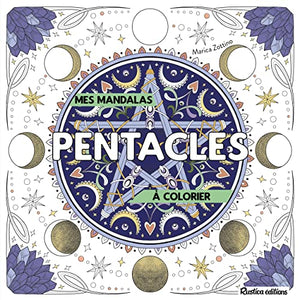 Mandalas à colorier : pentacles