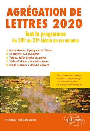 Agrégation de Lettres 2020