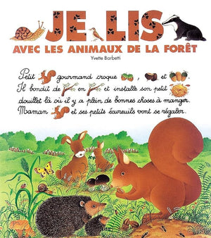 Je lis avec les animaux de la forêt