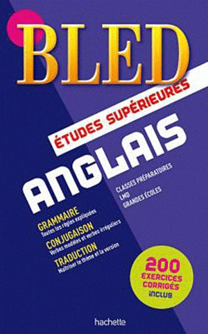 Bled Anglais Etudes supérieures