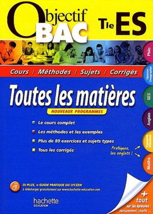 Objectif Bac - Toutes les matières Terminale ES