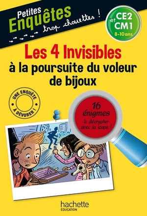 Les 4 invisibles à la poursuite du voleur de bijoux