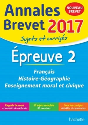 Annales Brevet 2017