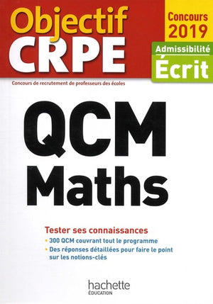 QCM Maths: Admissibilité écrit