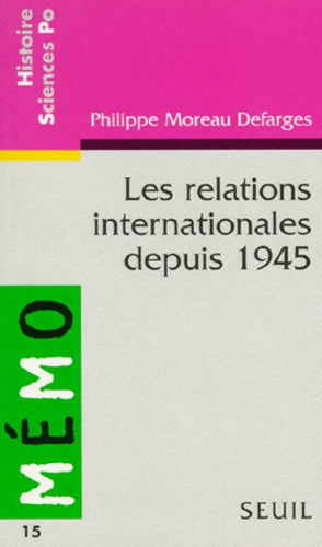 Mémento des relations internationales depuis 1945