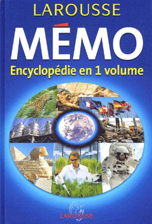 Memo larousse. Encyclopedie en 1 volume