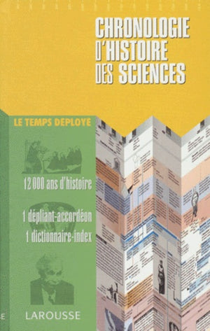 Chronologie d'histoire des sciences