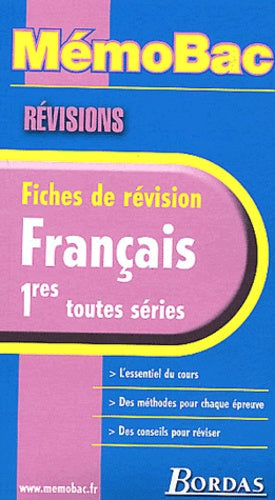 Memo Révision Français 1ère