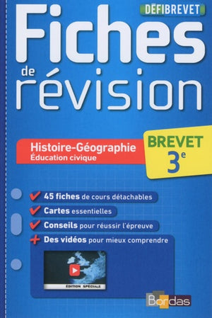 DéfiBrevet - Fiches de révision - Histoire-Géo 3e