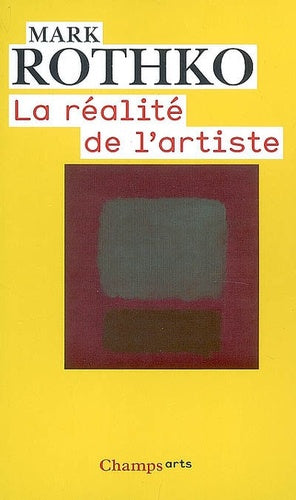 Réalité de l'artiste ne