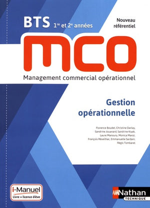 Gestion opérationnelle BTS MCO 1re et 2e années