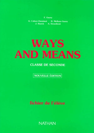 Ways and Means