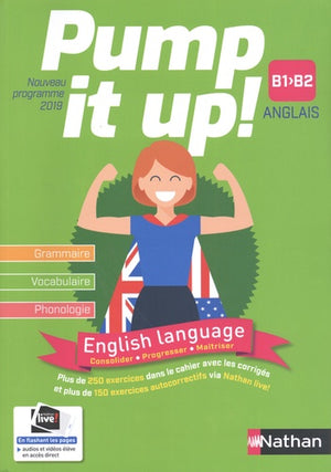 Anglais Pump It Up! B1 > B2 - cahier élève