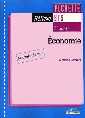 Economie BTS 1re année : pochette de l'élève