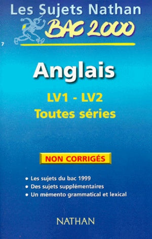 Bac anglais terminale toutes séries