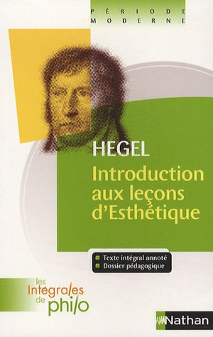 Hegel, Introduction aux Leçons d'Esthétique