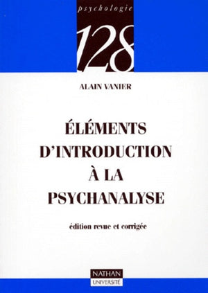 Eléments d'introduction à la psychanalyse