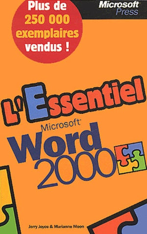 L'essentiel Microsoft Word 2000