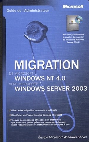 Migration de Windows NT4.0 vers Windows Server 2003