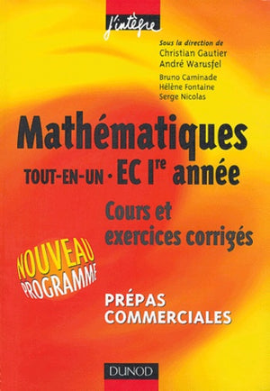 Mathématiques tout-en-un - 1ère année EC