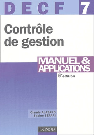 DECF, numéro 7 : Contrôle de gestion