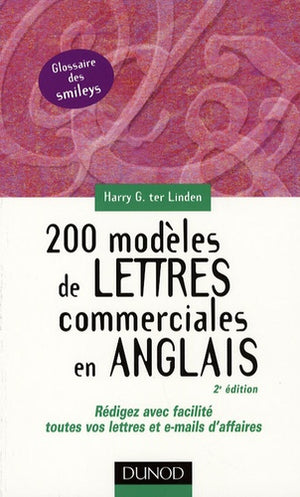 200 modèles de lettres commerciales en anglais