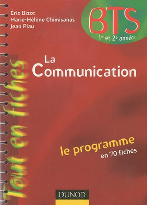 La communication BTS 1re et 2e années