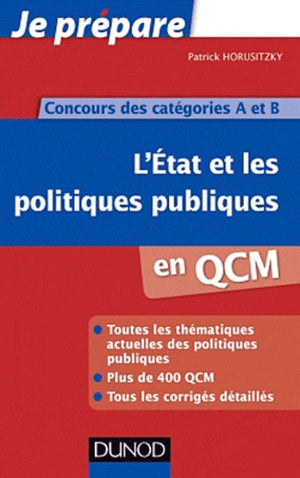 L'Etat et les politiques publiques en QCM