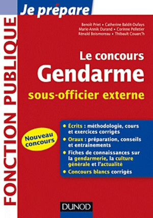 Le concours gendarme sous-officier externe