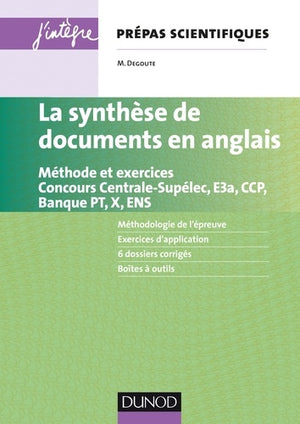 La synthèse de documents en anglais - Méthode et exercices