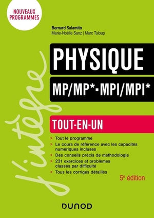 Physique Tout-en-un MP/MP*-MPI/MPI* - 5e éd.