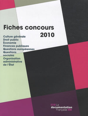 Fiches concours 2010