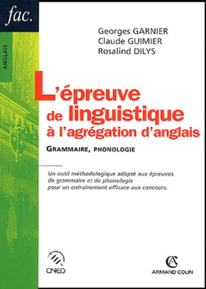 L'épreuve de linguistique à l'agrégation d'anglais