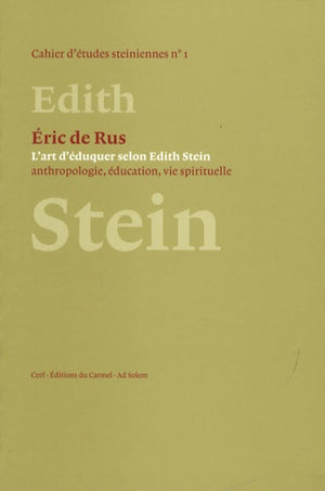 L'art d'éduquer selon Édith Stein