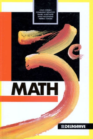 Mathématiques, 3e