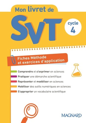 Mon livret de SVT Cycle 4