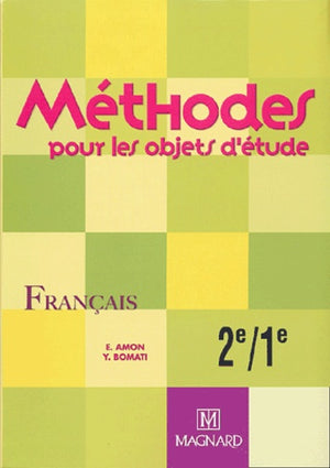 Méthodes pour les objets d'étude