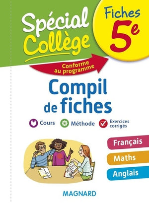 Spécial Collège Compil de fiches 5e