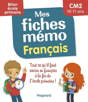 Mes fiches mémo Français CM2