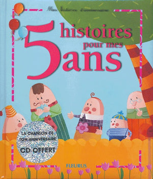 5 histoires pour mes 5 ans (1 livre + 1 CD audio)